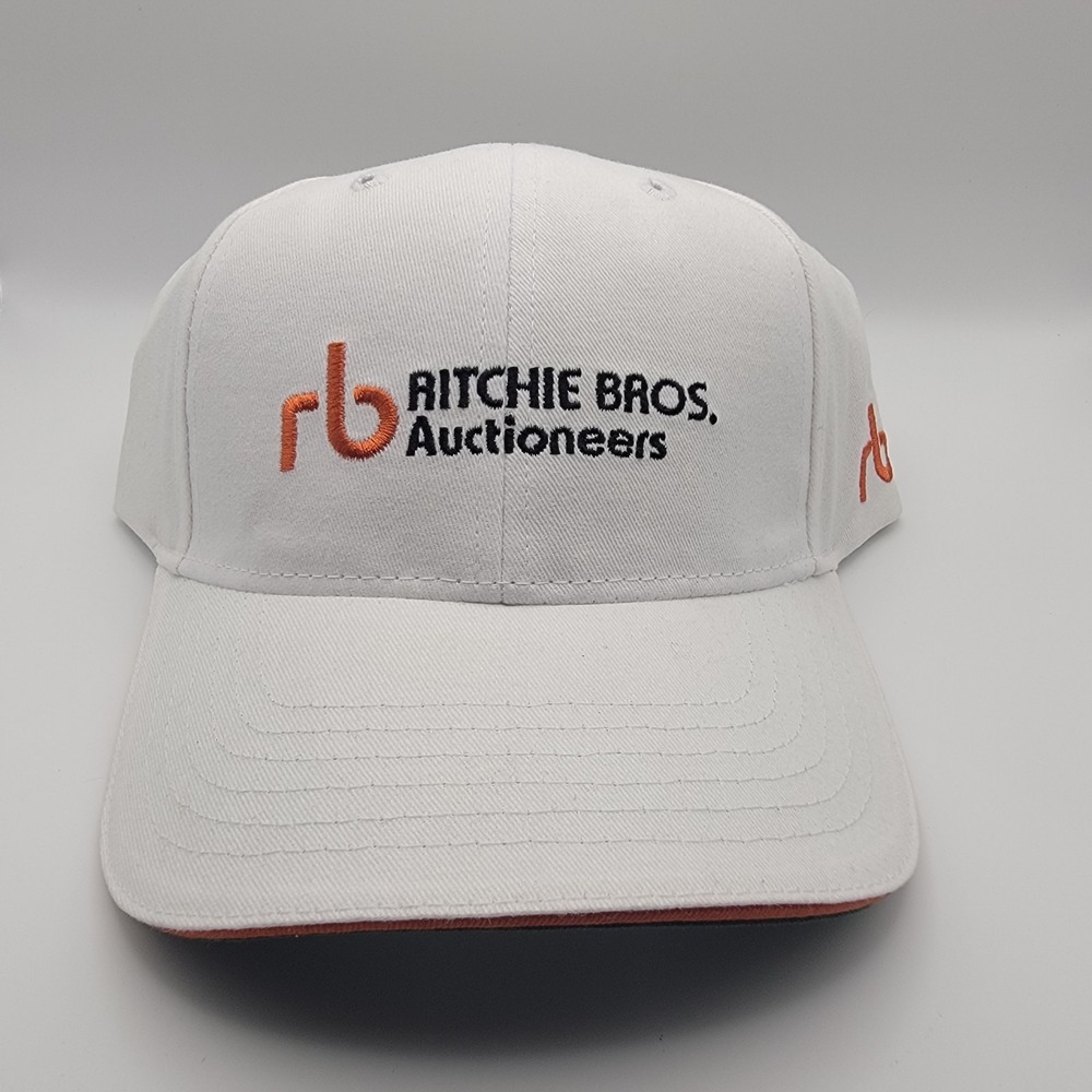 Ritchie Bros‎ Auctioneers White Logo Baseball Cap One Size
